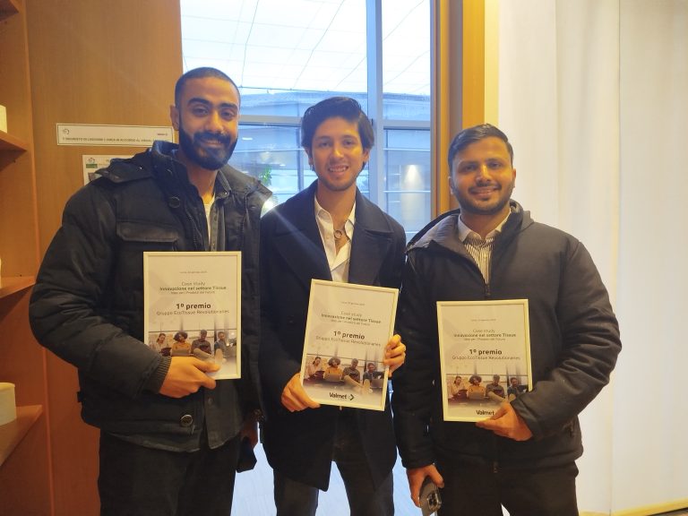 I nostri studenti hanno vinto il case study della Valmet